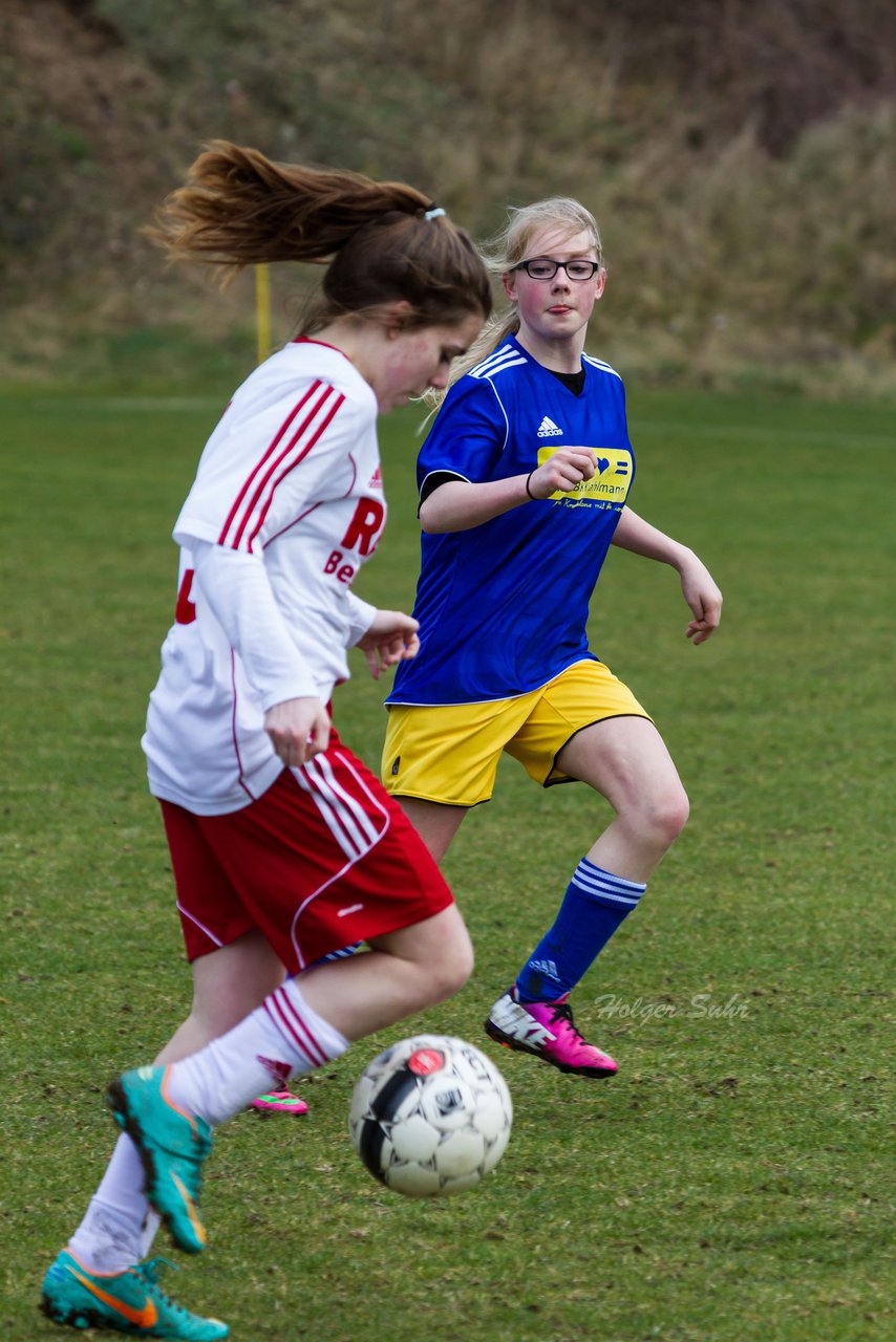 Bild 186 - B-Juniorinnen Tus Tensfeld - TSV Gnutz o.W. : Ergebnis: 1:3